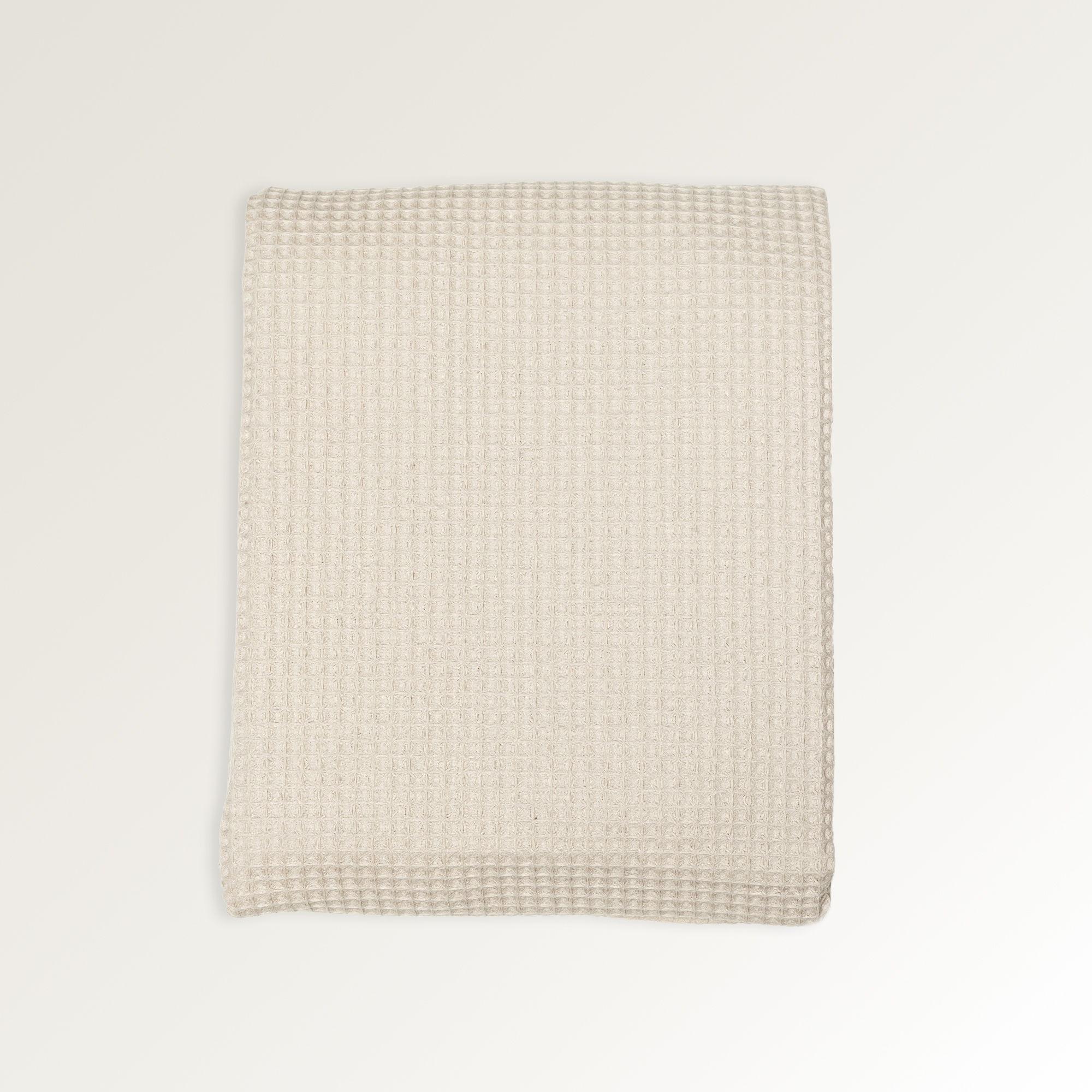 Large Sauna Waffle Towel - Natural