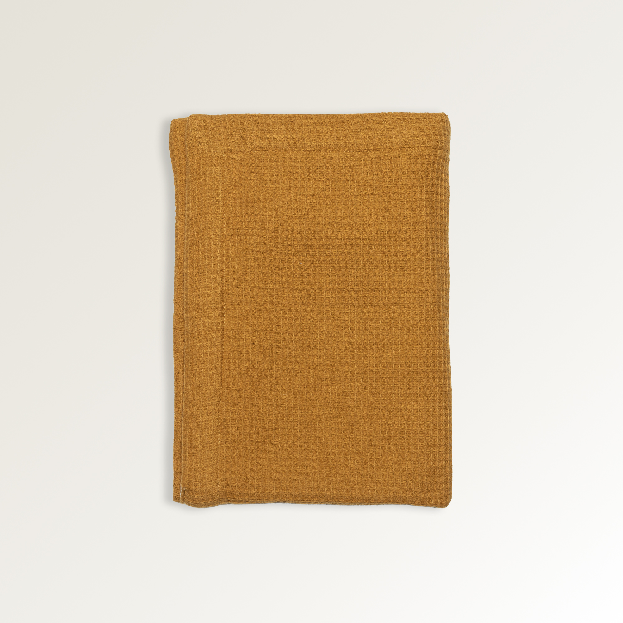 Hand Waffle-Terry Towel - Mustard