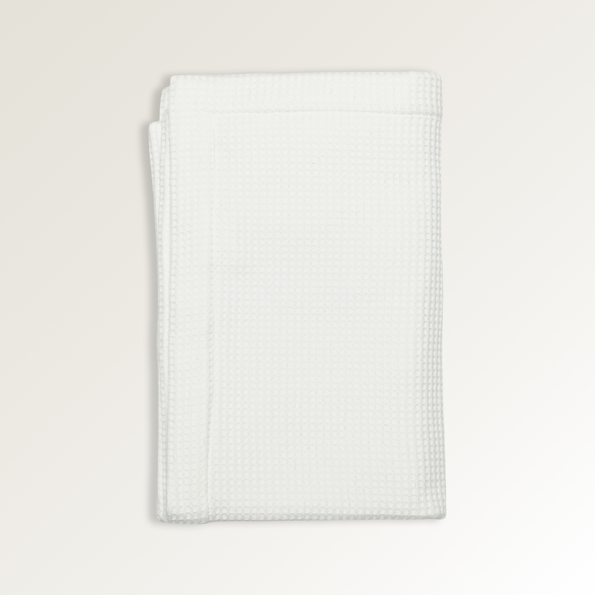 Sauna Waffle-Terry Towel - Off-white
