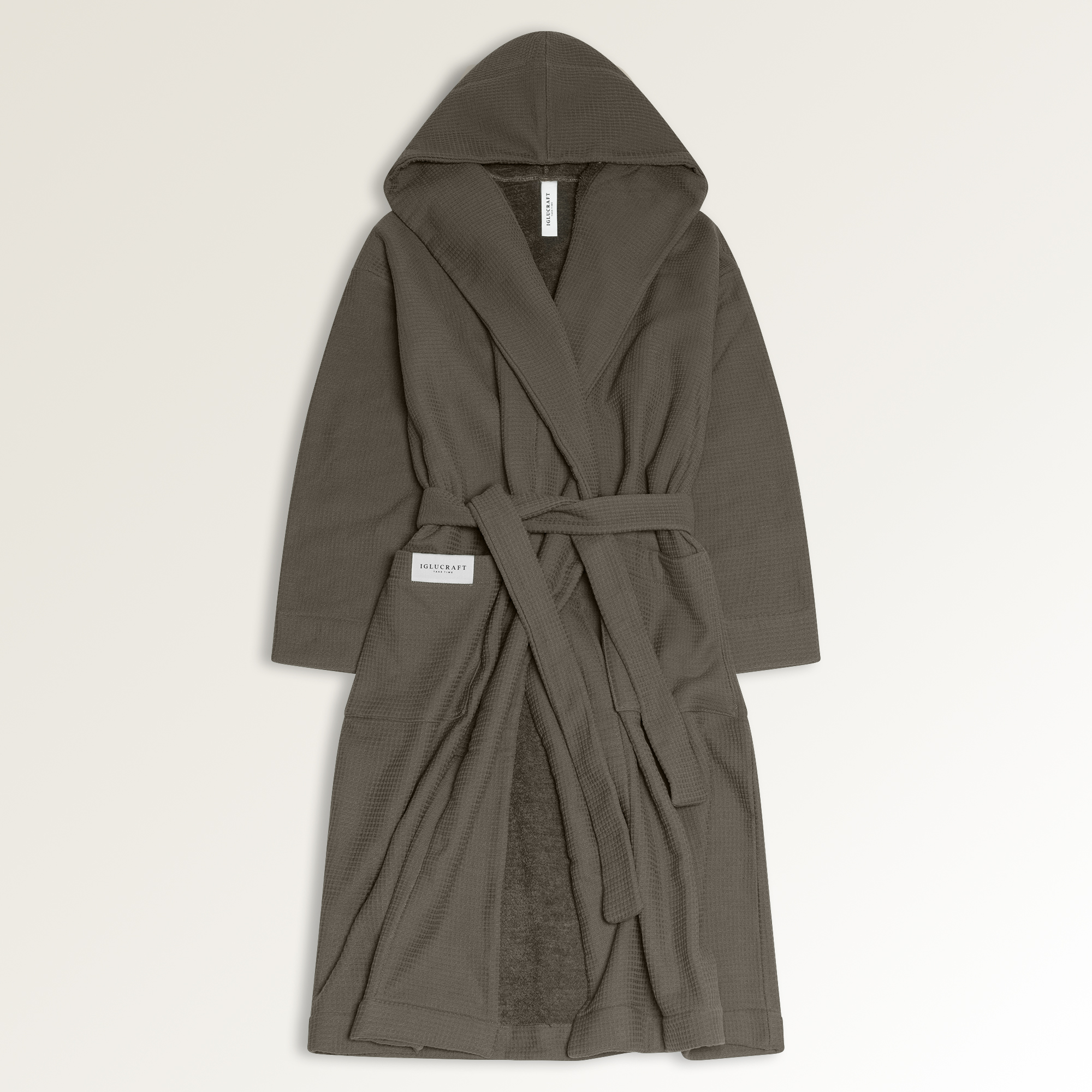 Waffle-Terry Sauna Coat